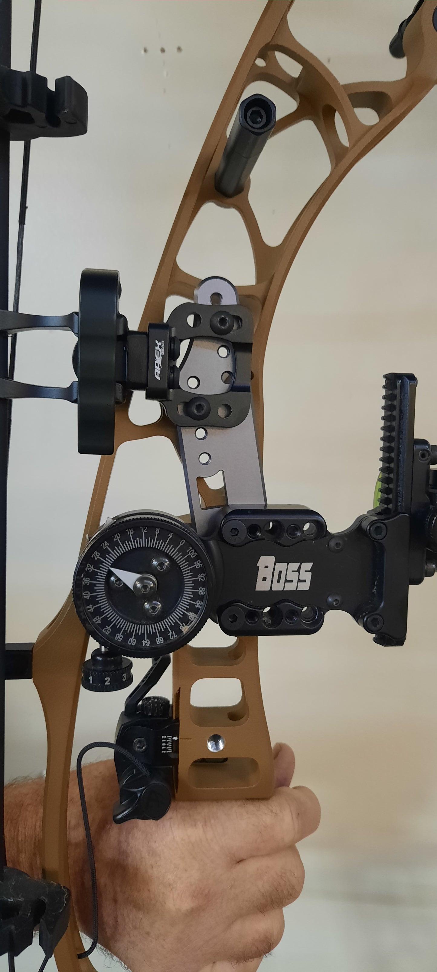 Black Flag Archery - Quiver Extension Bracket - Gun Metal Grey