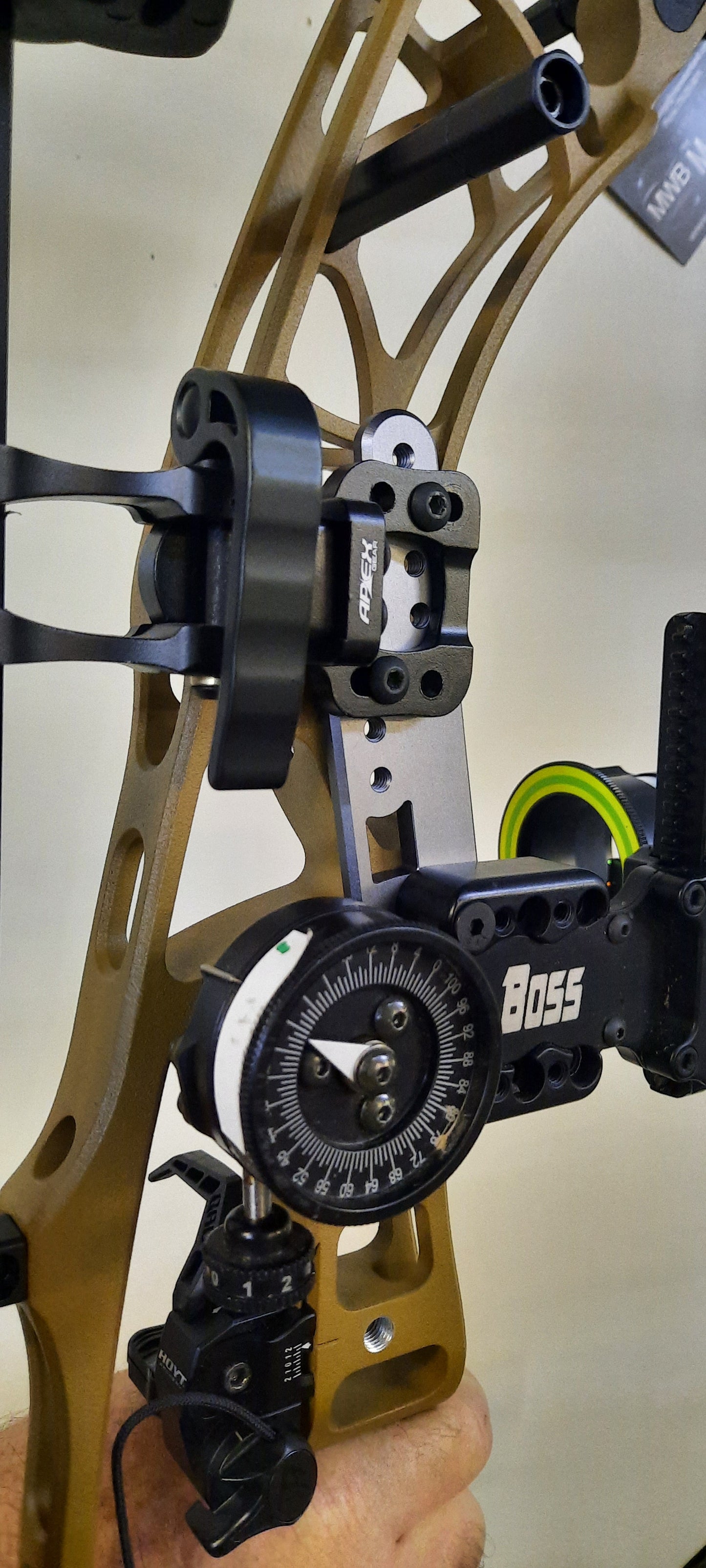Black Flag Archery - Quiver Extension Bracket - Gun Metal Grey