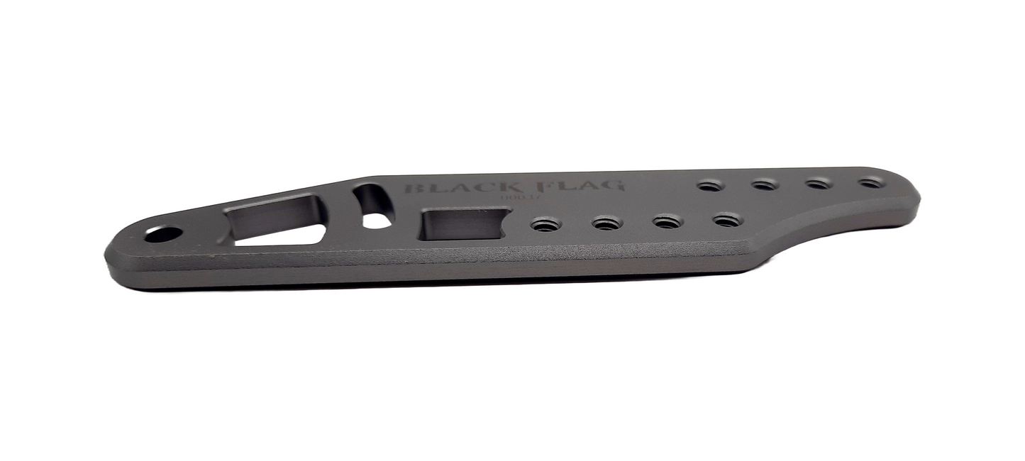 Black Flag Archery - Quiver Extension Bracket - Gun Metal Grey