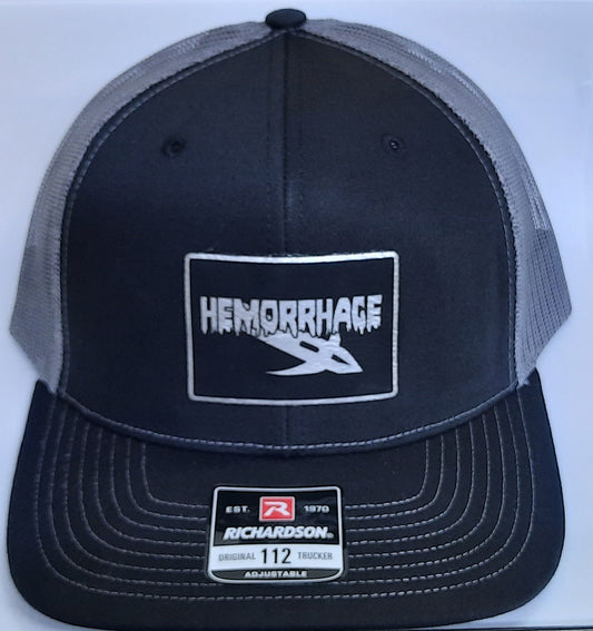 Black Flag Archery - Hemorrhage - Richardson Mesh Back Hat - Black