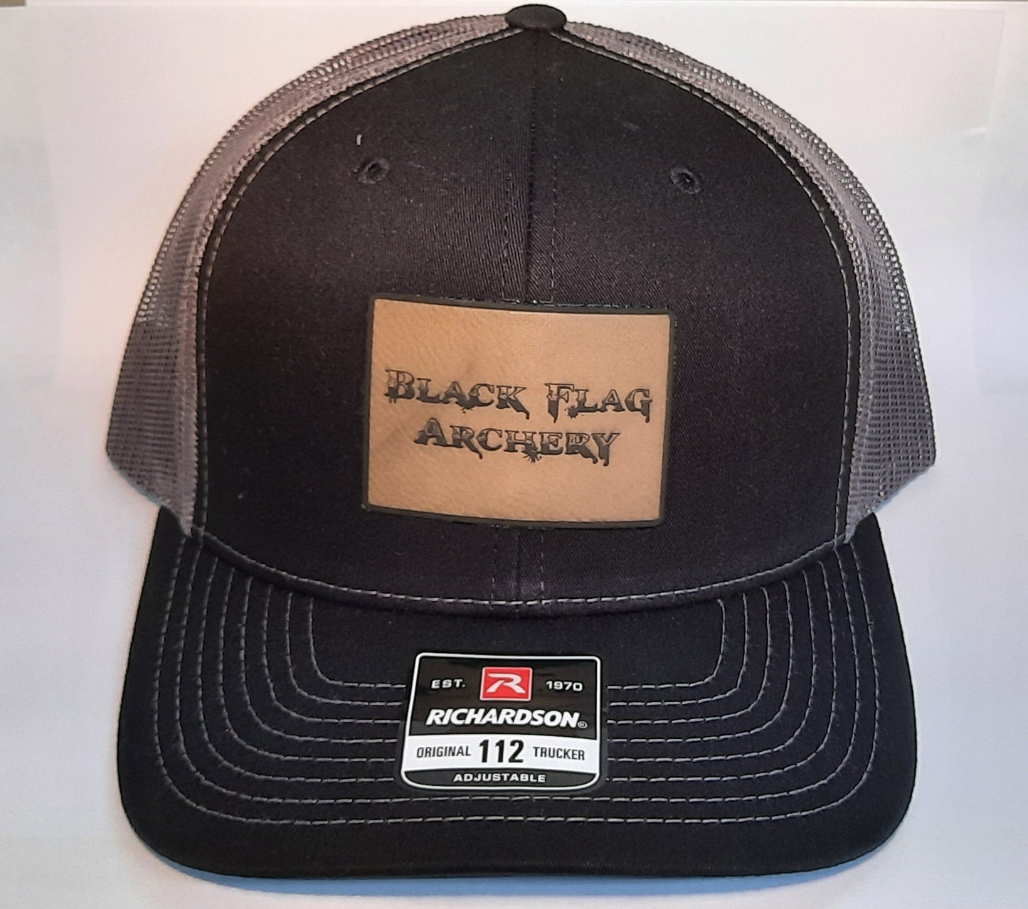 Black Flag Archery - Richardson Mesh Back Hat - Black