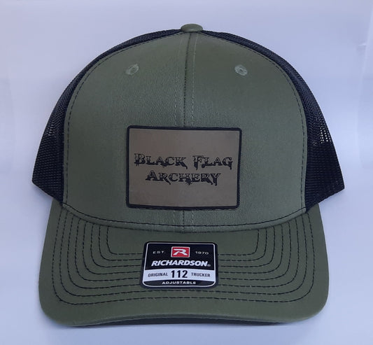 Black Flag Archery - Richardson Mesh Back Hat - Green