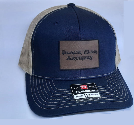 Black Flag Archery - Richardson Mesh Back Hat - Navy